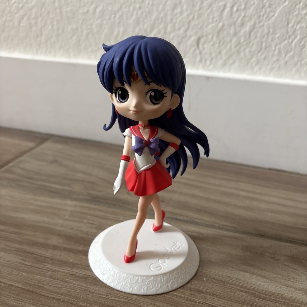 Banpresto Bandai Spirits Qposket Sailor Moon Sailor Mars Figure US Seller!